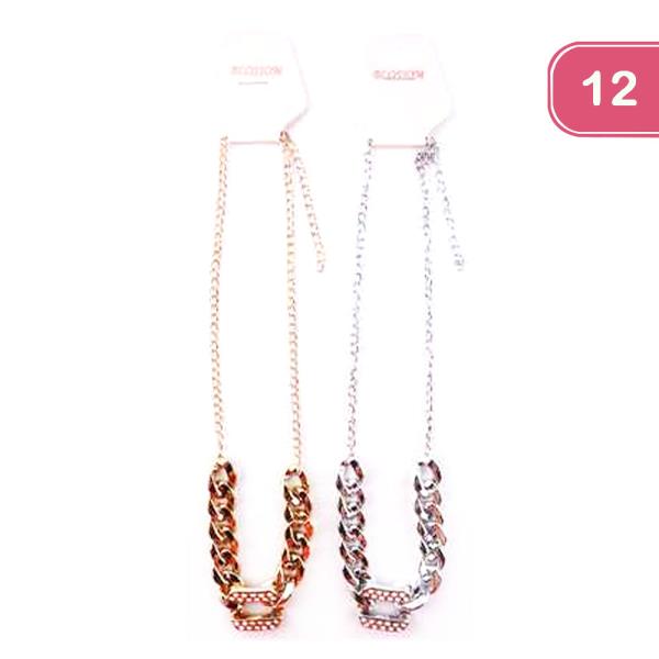 Metal Necklace (12 Units)