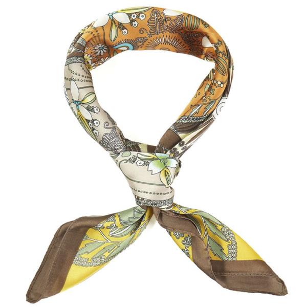 Four Leaf Clover and Flower Bandana