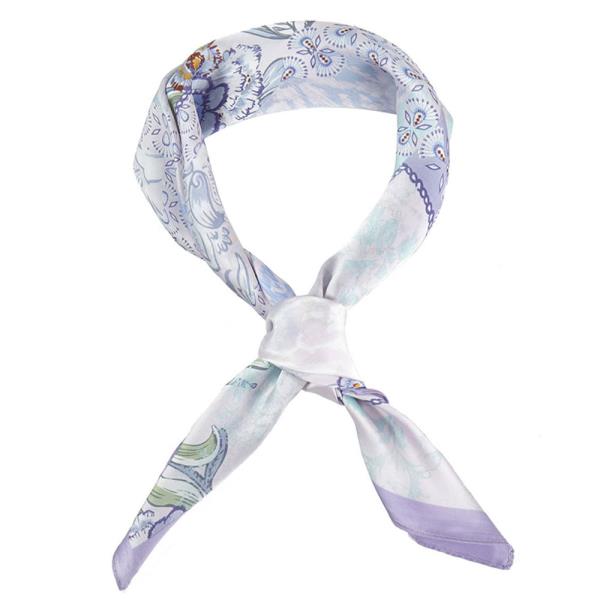 Abstract Floral Print Bandana