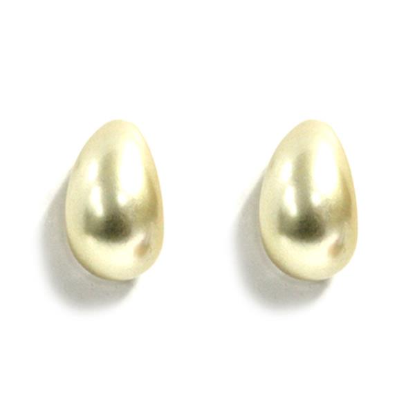 Pearlized Color Coated Curve Earring