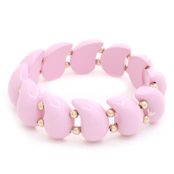 Teardrop Dome Metal Bracelet