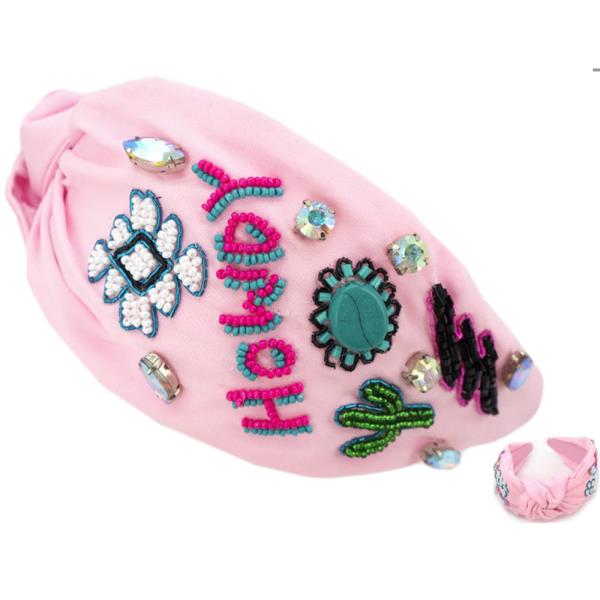 Western Style Theme Howdy Headband