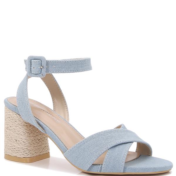 Ankle Strap Mid Espadrille Heel (12 Pairs)