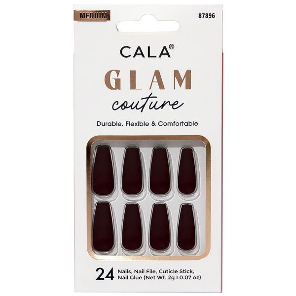 CALA Glam Couture Medium Coffin Brow Nail Set