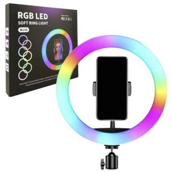 Multi Color RGB Ring Light Stand Phone Holders