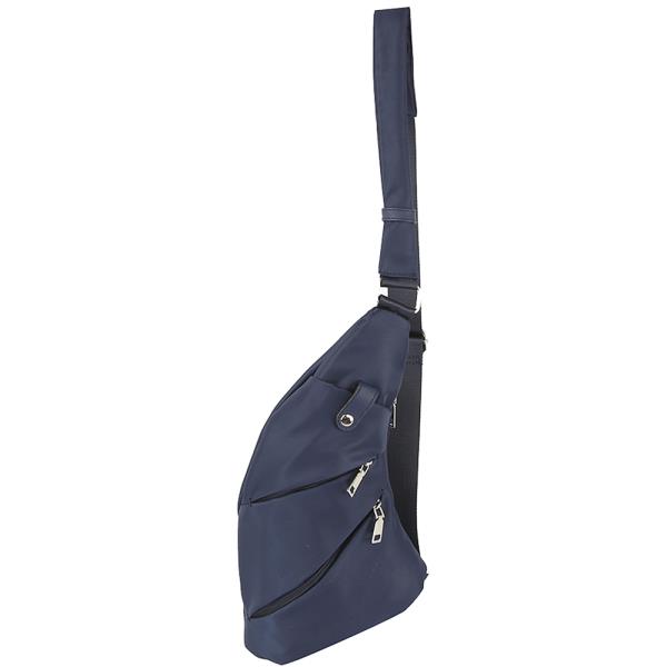 SMOOTH ZIPPER SLING CROSSBODY BAG