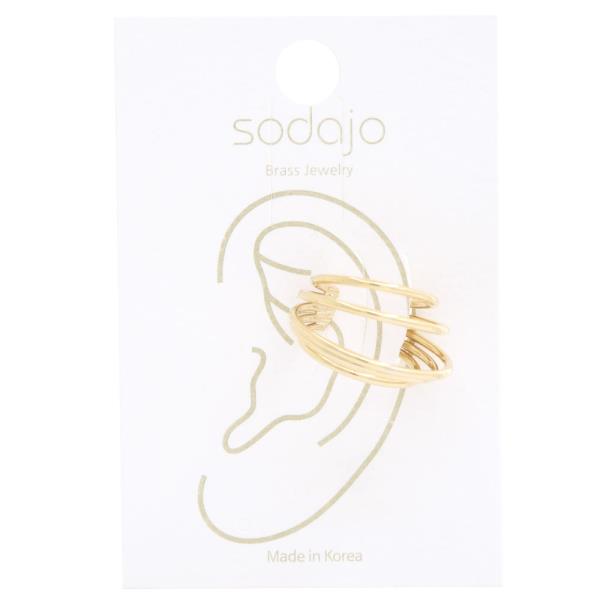 SODAJO GOLD DIPPED  HOOP EAR CUFF