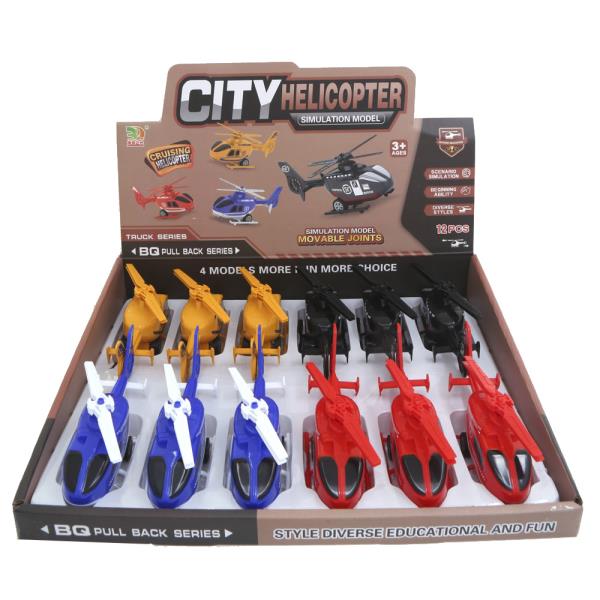 City Helicopter Toy (12 Units)