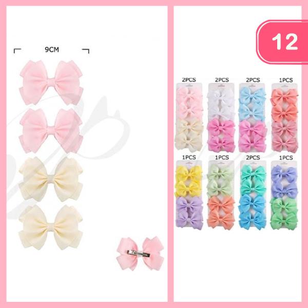 Ribbon Hair Pin (12 Units)