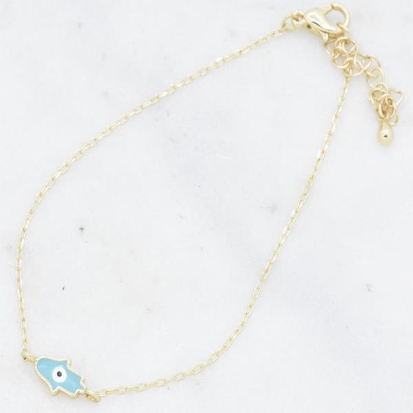 Hamsa Evil Eye Bracelet