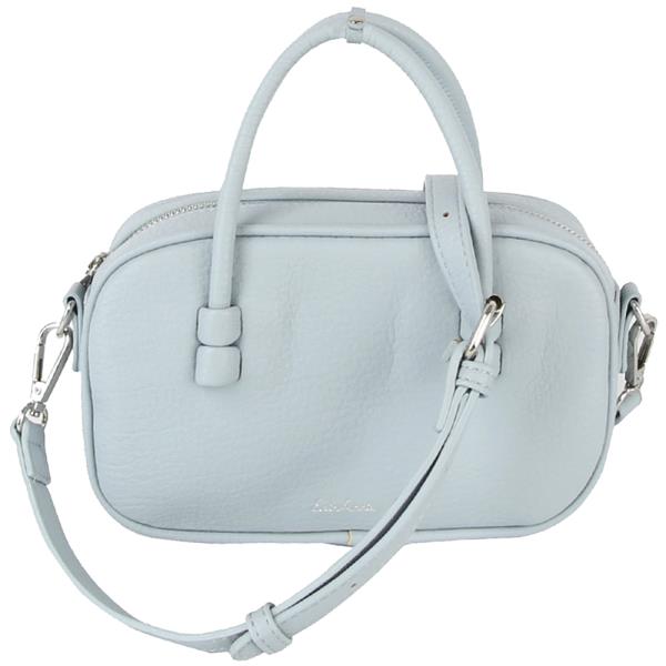Modern Zipper Handle Bag W Strap