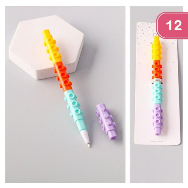 Connector Block Pen (12 Units)