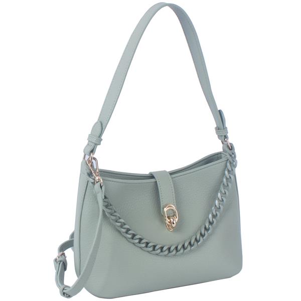 Smooth Link Chic Shoulder Crossbody Bag