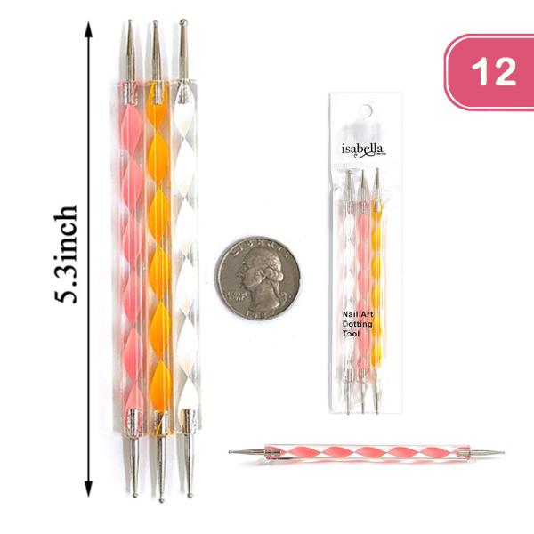 NAIL ART DOTTING TOOL (12 UNTIS)