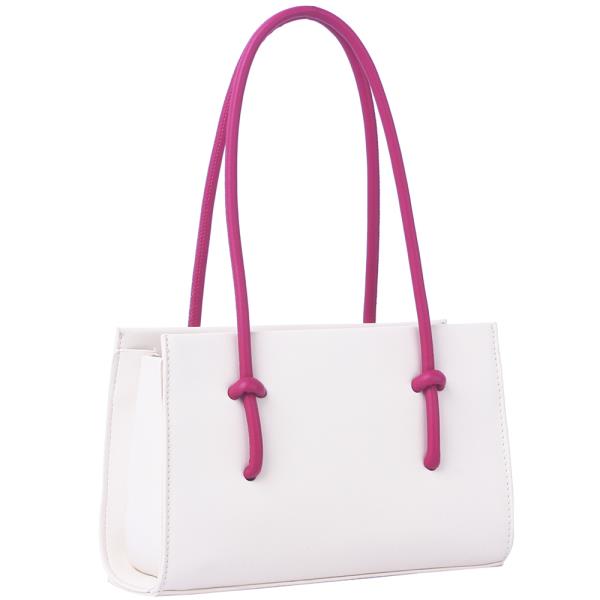 Two Tone Modern Shoulder Bag