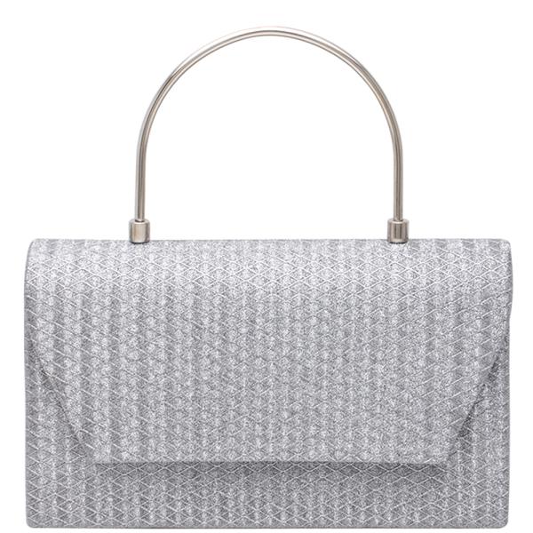 Chic Handle Flap Evening Bag