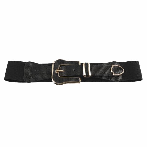 Western Buckle Elastic Belt