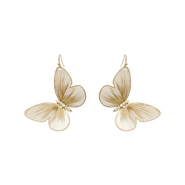 Filigree Butterfly Earring