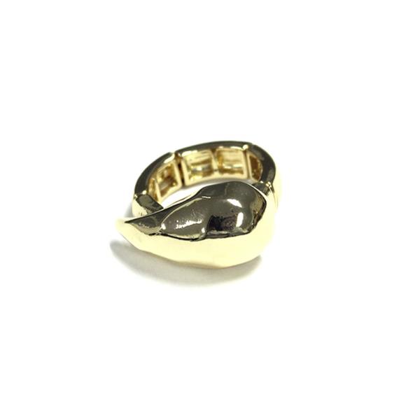 Teardrop Metal Stretch Ring