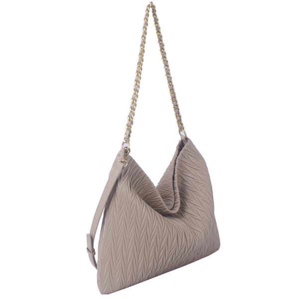 FASHION TEXTURE HOBO BAG