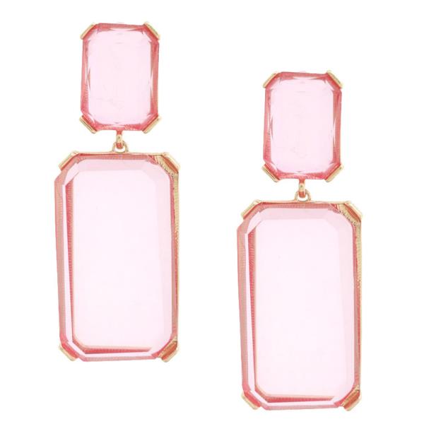 SDJ RECTANGLE DANGLE EARRING