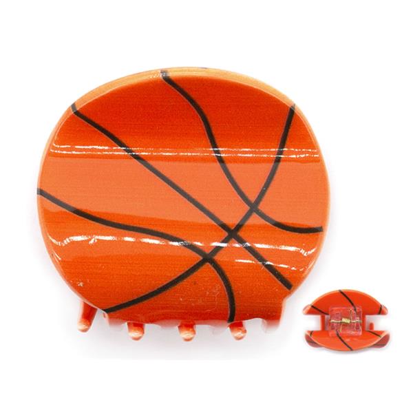 Sport Ball Hair Claw Jaw Clips