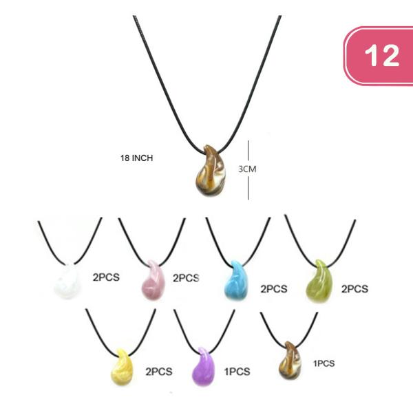 Chunky Drop Pendant (12 Units)