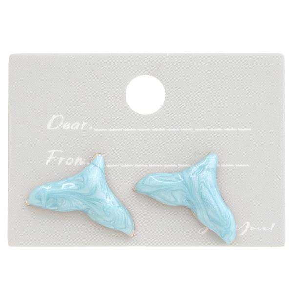 Whale Tail Earring