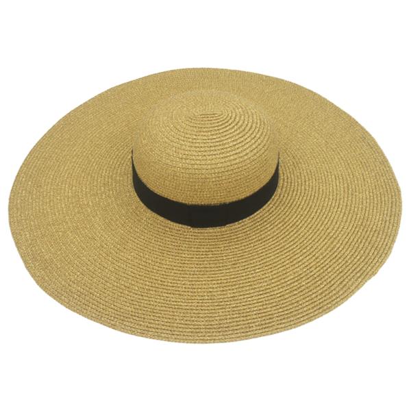 ($8.50 EACH X 3 PCS) CHIC STRAW SUN HAT
