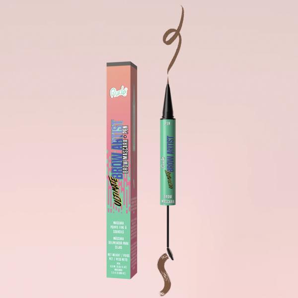RUDE ULTIMATE BROW ARTIST BROW MASCARA AND PEN - Hazel