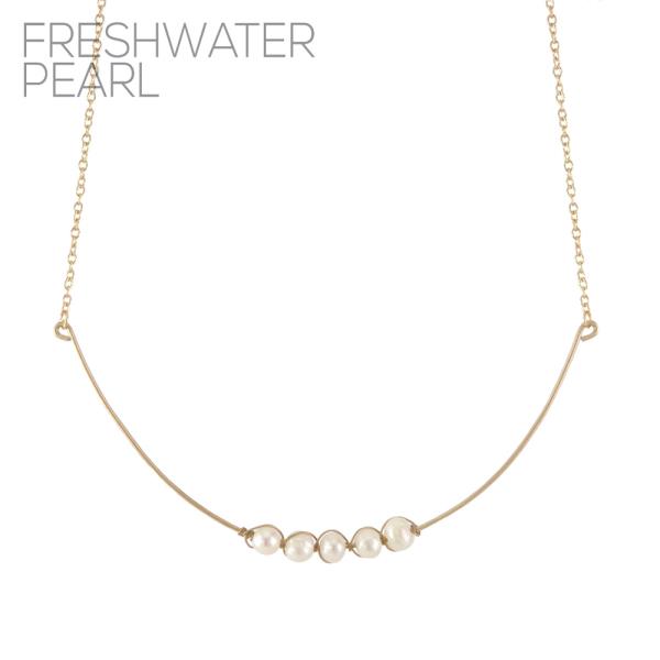 6mm 5 Freshwater Pearl Necklace