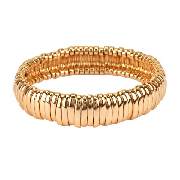 Metal Bangle Stretch Bracelet