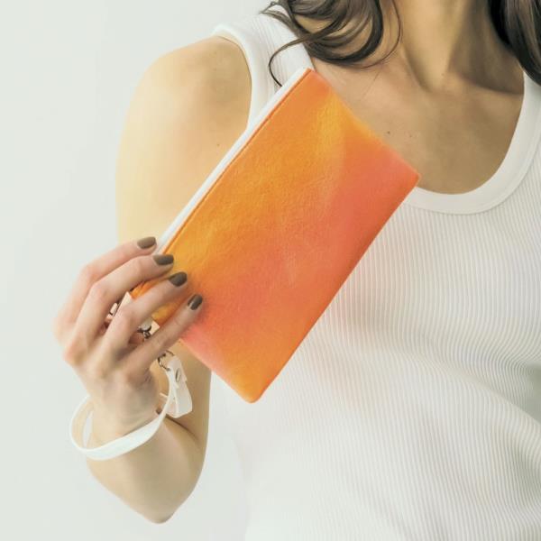 Iridescent Wristlet Pouch Bag