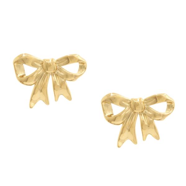 Bow Metal Earring