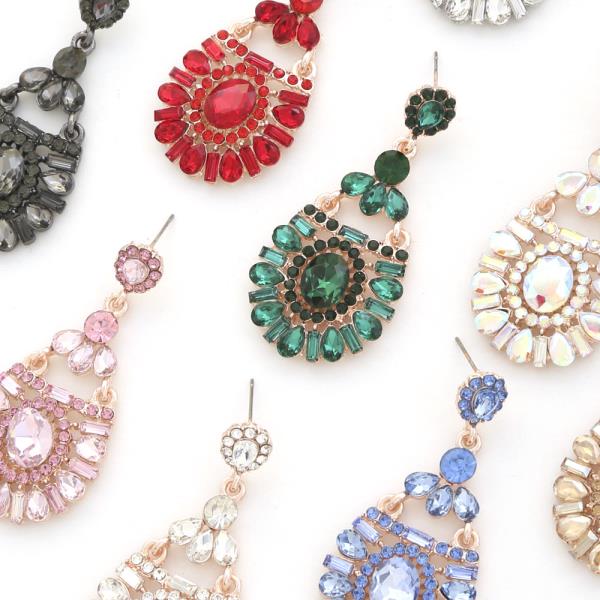 Rhinestone Dangle Earring