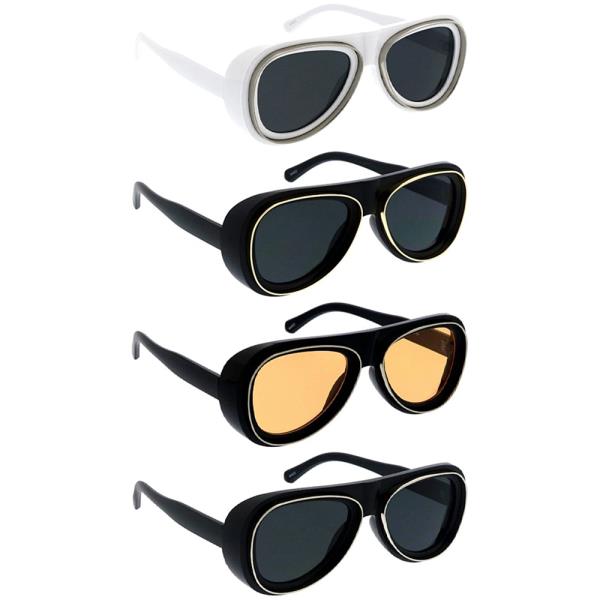 Teardrop Vintage Steampunk Sunglasses 1DZ