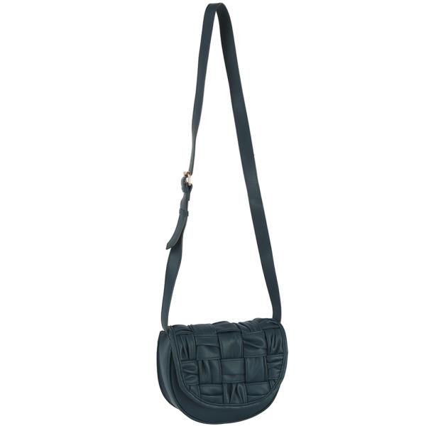 Quilt Pleated Design Shoulder Crossbody Bag