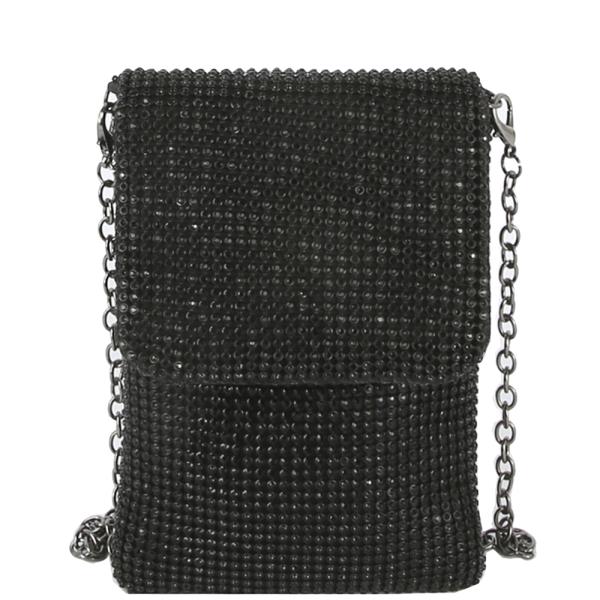 Online Only Rhinestone Covered Crossbody Bag