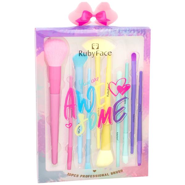 You Are Awesome Professional Brush Set 10 Pcs