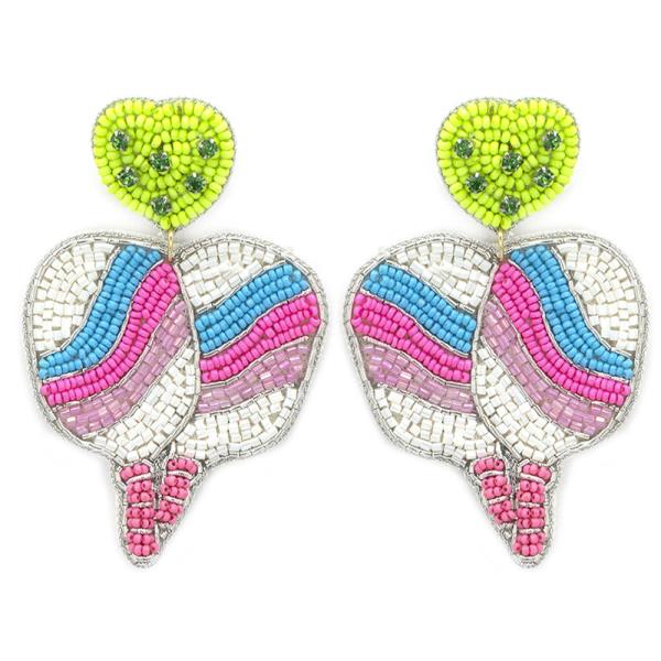 Pickleball Post Earring