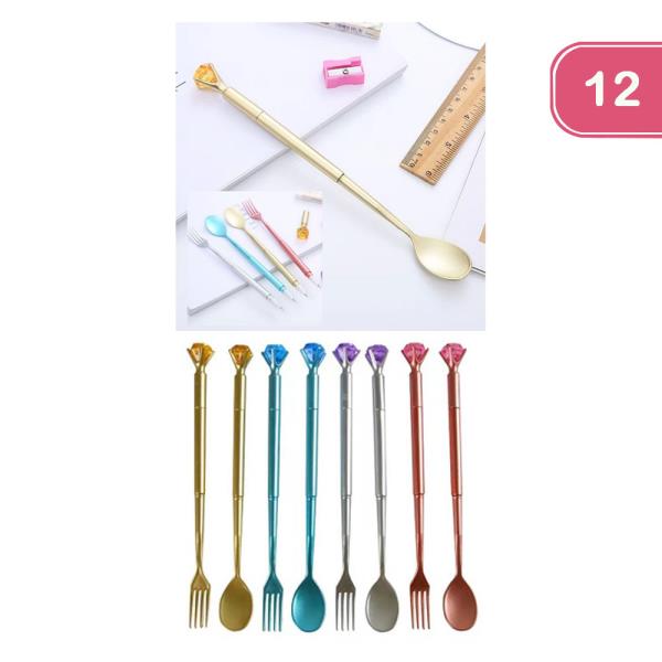 Cutlery Novelty Pen (12 Units)