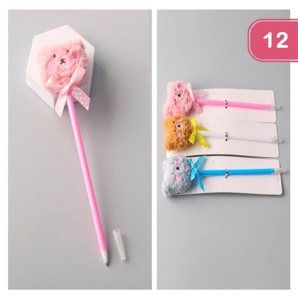 Bear Head Pen (12 Units)
