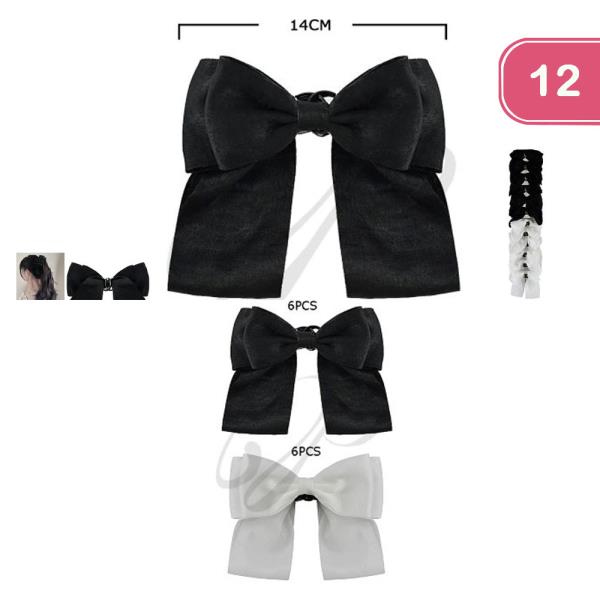Hair Bow Pins (12 Units)