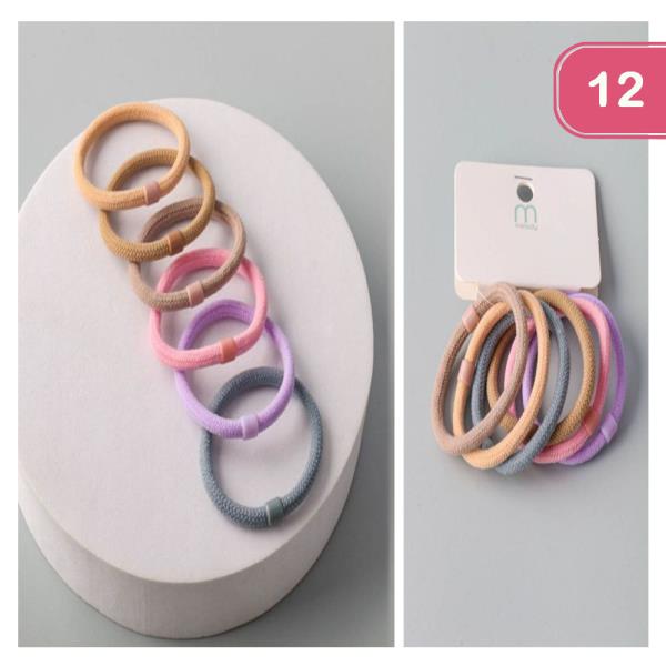 Ouchless Hair Ties Set (12 Units)