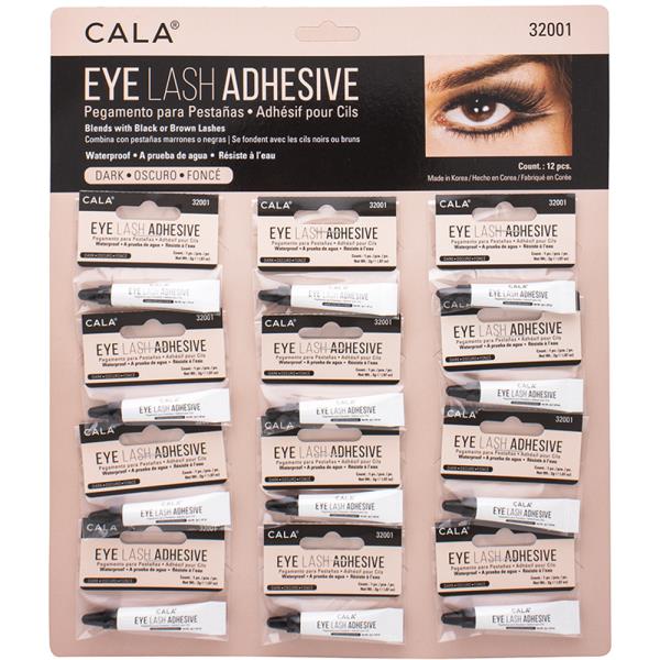 Dark Eye Lash Adhesive Set 12 Pcs