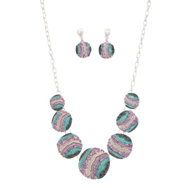 Statement Necklace Earring Set