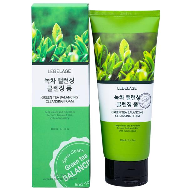 Lebelage Green Tea Balancing Cleansing Foam 180ml
