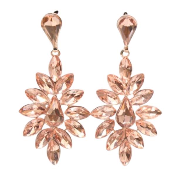 Crystal Rhinestone Bridal Party Dangle Earring