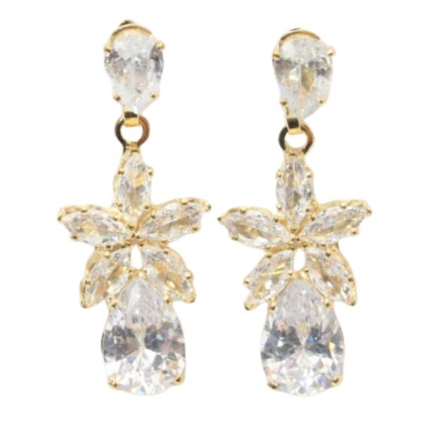 Crystal Rhinestone Bridal Party Dangle Earring