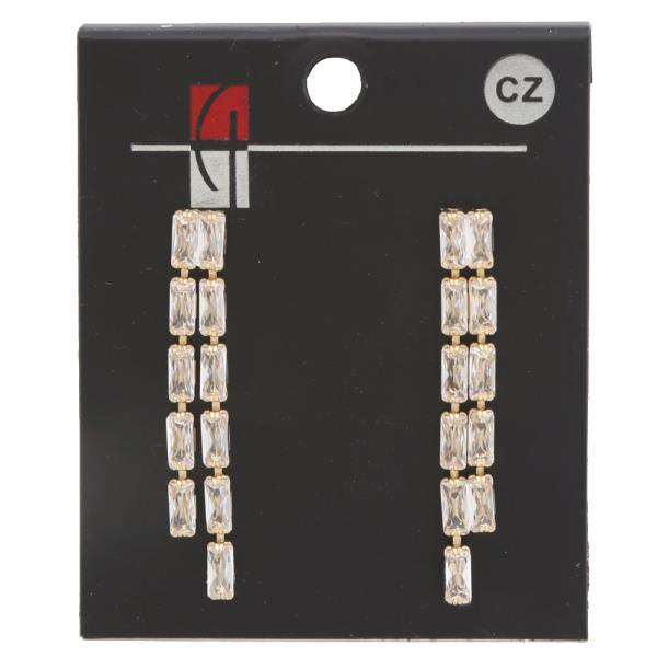 Crystal Rhinestone Bridal Drop Earring